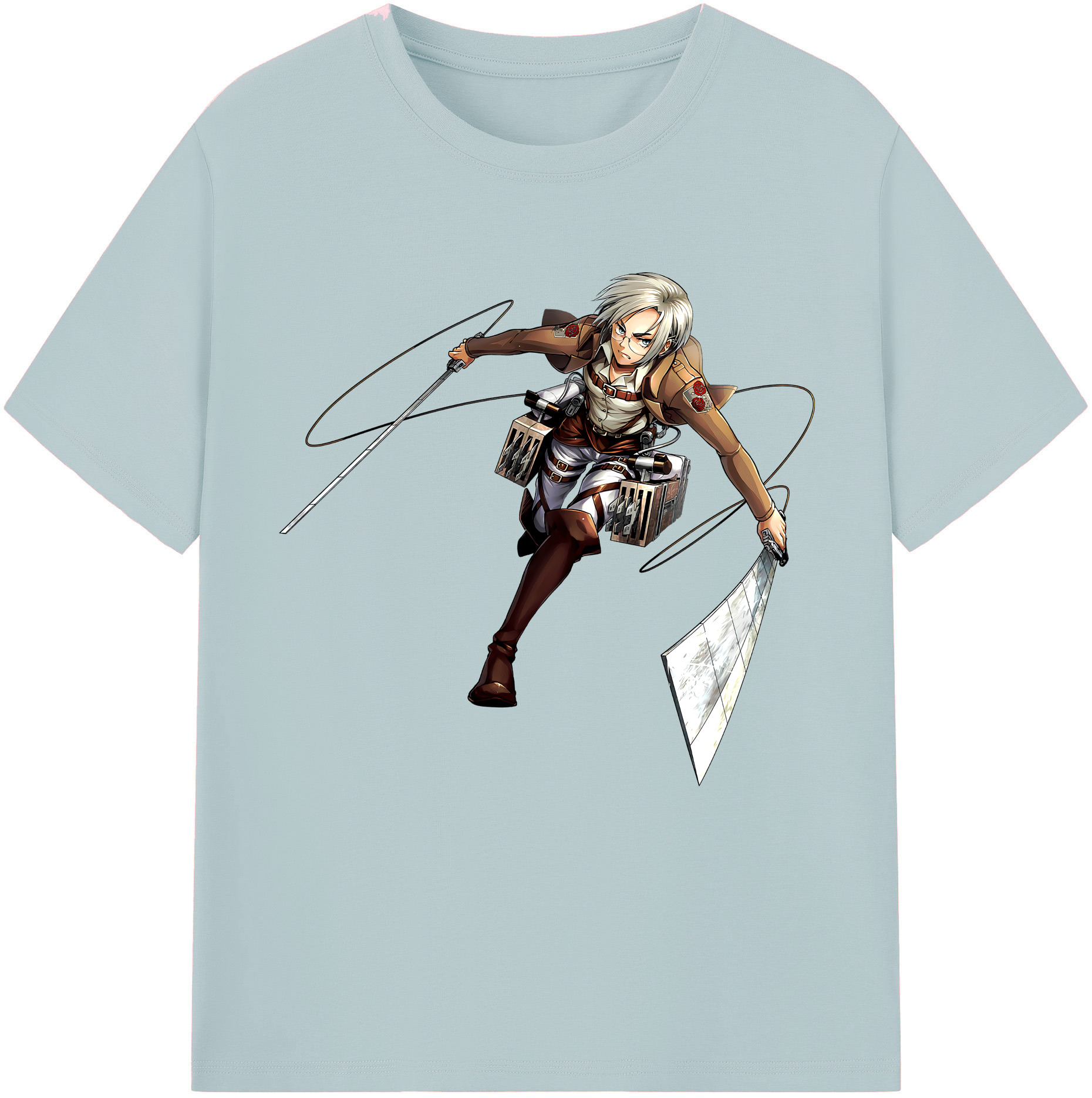 （画像用）  綿100％半袖Tシャツ（フロントプリント）